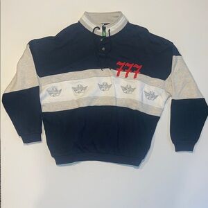 Boys Lie Navy and Gray Sweatshirt